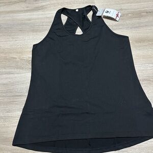 Elegant Black Women's work out Tank Top size Large